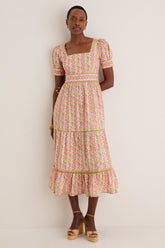 Moghul Border Evelyn Dress