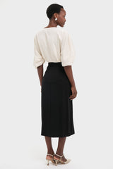 Ivory and Black Orion Dress