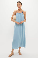 Light Blue Chiffon Amelia Bauble Dress