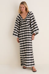 Midnight Check Claudine Dress
