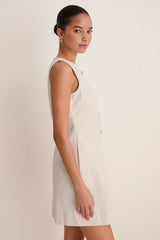Stone Chino Rhoda Mini Dress