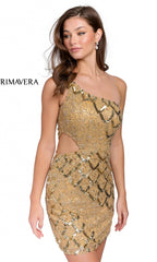 Short Homecoming Dress by Primavera 3504