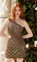 Short Homecoming Dress by Primavera 3836