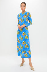 Riptide Long Sleeve Swing Dress