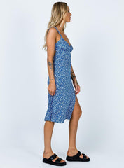 Georgia Midi Dress Navy