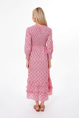 Exclusive Mogul Rose Isabel Dress