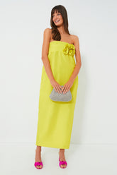 Neon Yellow Rosseta Dress