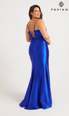 Faviana Long Plus-Size Formal Dress 9562