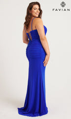 Faviana Long Plus-Size Formal Dress 9567