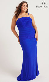 Faviana Long Plus-Size Formal Dress 9567