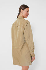 Khaki Backpack Dress