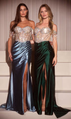 Formal Long Dress CD821 By Ladivine