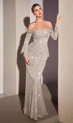 Long Formal Dress CH135 by Ladivine