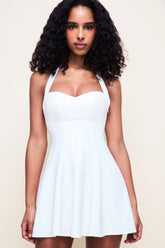 Juliette Twill Halter Dress