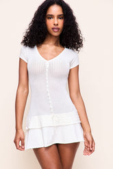 Chantilly Pointelle Dress