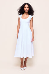 Leila Cotton Poplin Dress