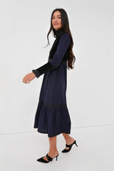 Navy Kavita Dress