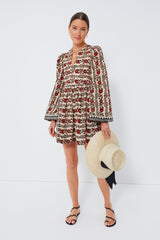 Brown Maple Short Savannah Climbing Ivy Dress
