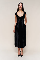 Leila Velvet Dress