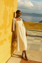 Porcelain Eyelet Esme Dress