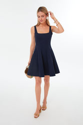 Navy Mini Wells Dress