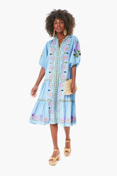 Placid Blue Lavandou Valonia Dress
