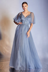 Formal Long Dress Cd0175 by Ladivine