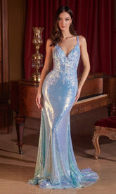 Formal Long Dress Cds491 by Ladivine