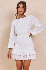 Heidi Mini Dress - White