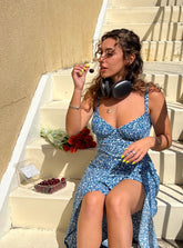 Georgia Midi Dress Navy