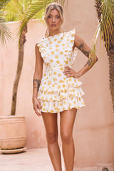 Picnic Daze Mini Dress - White
