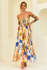 Radiance Maxi Dress - Blue Multi