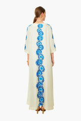Daisy Placee Azzurro Muumuu Dress