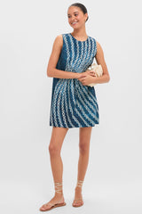 Indigo Mariner's Knot Clements Dress