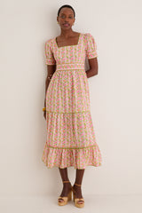 Moghul Border Evelyn Dress