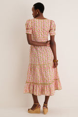 Moghul Border Evelyn Dress
