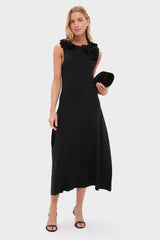 Black Woolfe Maxi Dress