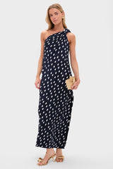Small Dot Deep Lake Terre Dress