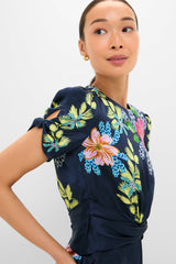 Hosta Trellis Gwen-C Midi Dress
