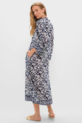 Dark Blue Giada Caftan