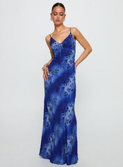 Lauraline Maxi Dress Blue