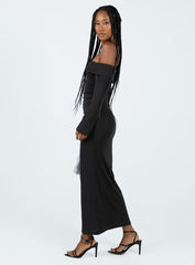 Maida Maxi Dress Black