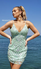 Short Homecoming Dress by Primavera 4013