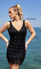 Short Homecoming Dress by Primavera 4042
