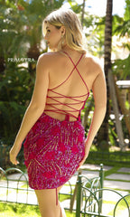 Short Homecoming Dress by Primavera 4048
