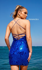 Short Homecoming Dress by Primavera 4056