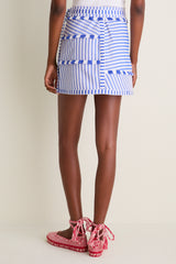 Coastal Stripe Bay Skirt