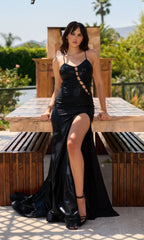 Atria Long Formal Dress 6854h