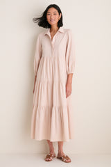 Sandstone Cotton Mabel Maxi Dress