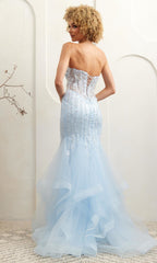 Amelia Couture Long Formal Dress 8002
